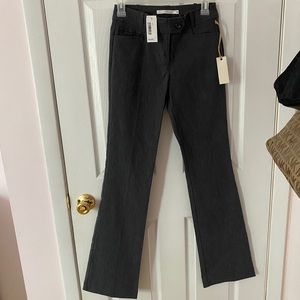 Gray stretchy dress pants